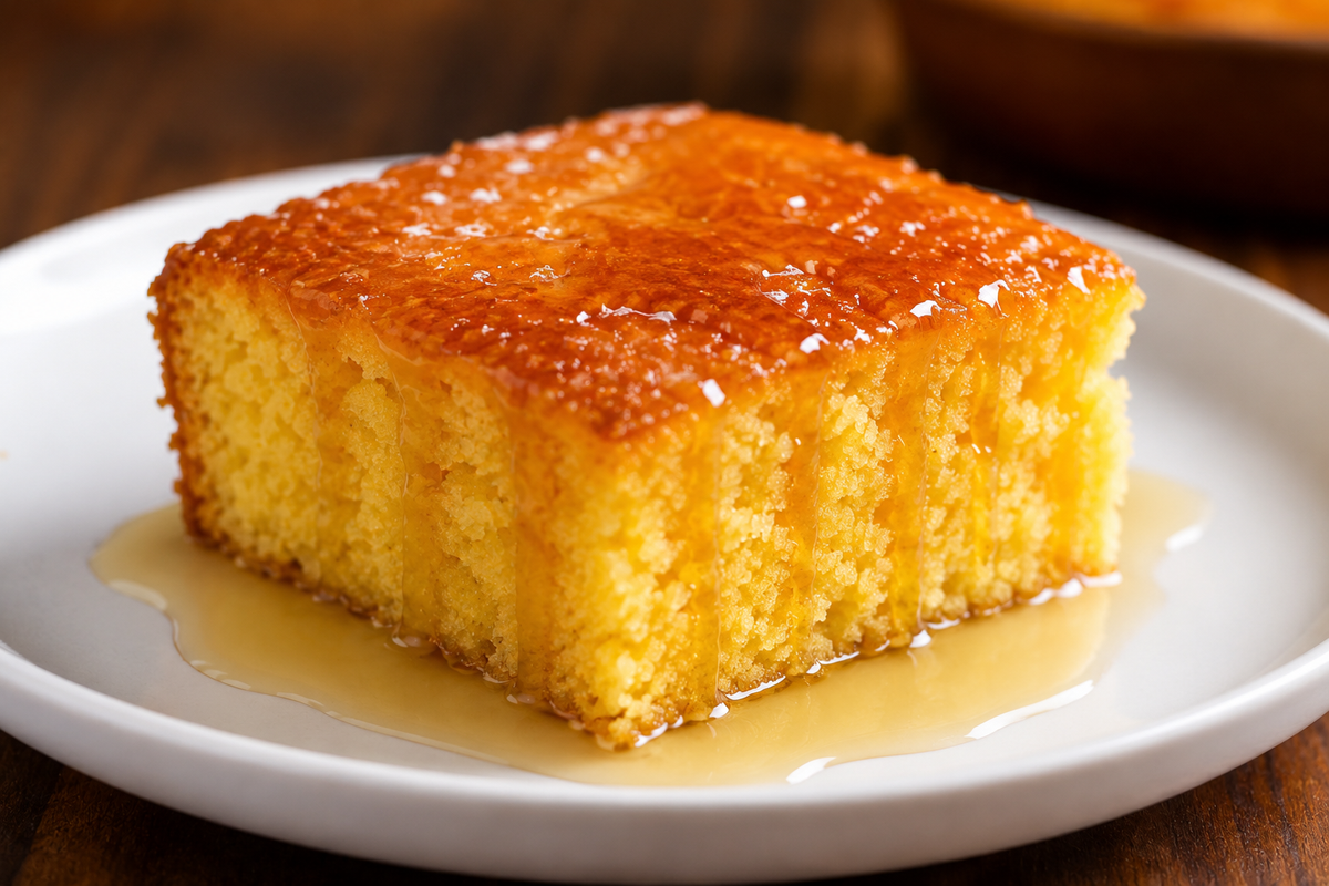 Honey-Glazed Cornbread