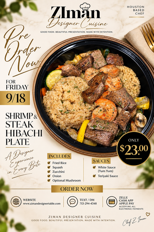 Steak & Shrimp Hibachi
